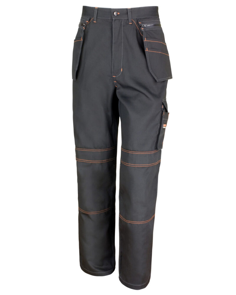 WORK-GUARD by Result Lite X-Over Holster Trousers Black