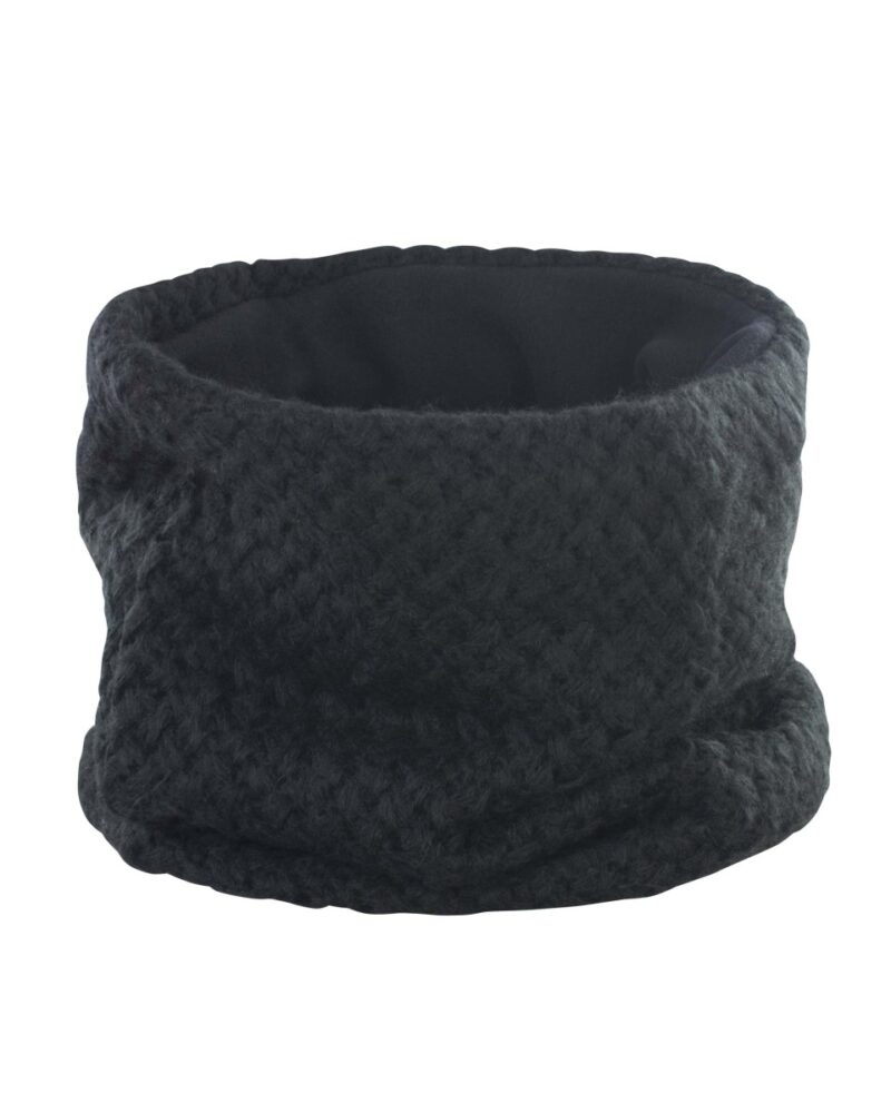 Result Winter Essentials Braided Snood Black