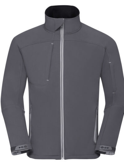 Russell Men's Bionic Softshell Jacket Iron Grey