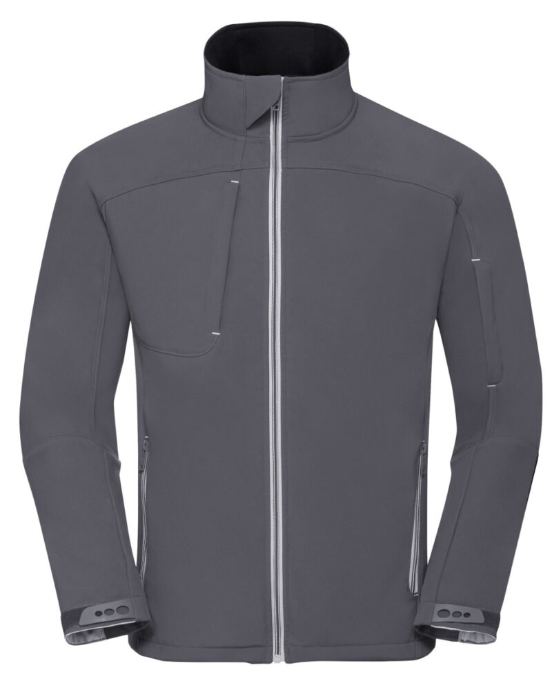 Russell Men's Bionic Softshell Jacket Iron Grey