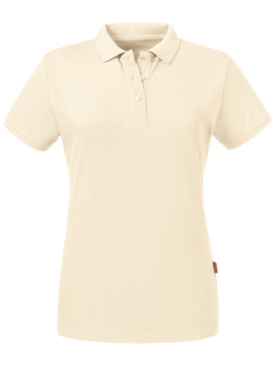 Russell Pure Organic Ladies' Polo Natural