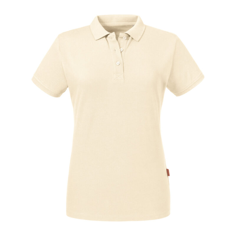 Russell Pure Organic Ladies' Polo Natural