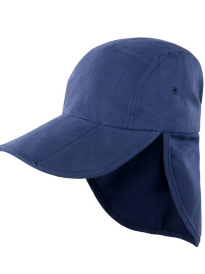 Result Headwear Fold Up Legionnaire Hat Navy Blue