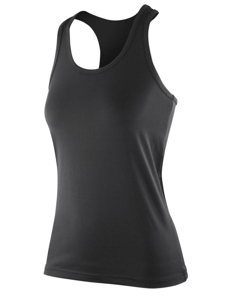 Spiro Impact Impact Women's Softex Fitness Top Black