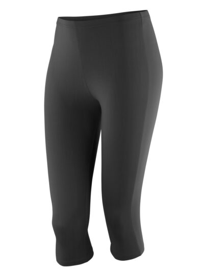 Spiro Impact Women's Impact Softex Capri Pants Black