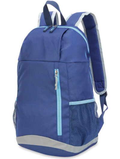 Shugon York Backpack French Navy and Sky and Light Grey