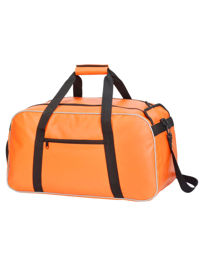 Shugon Dundee Work Duffel Bag Orange and Black