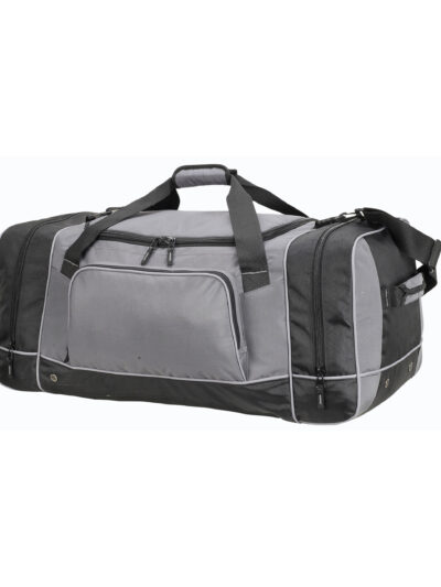 Shugon Chicago Giant Holdall Grey and Black