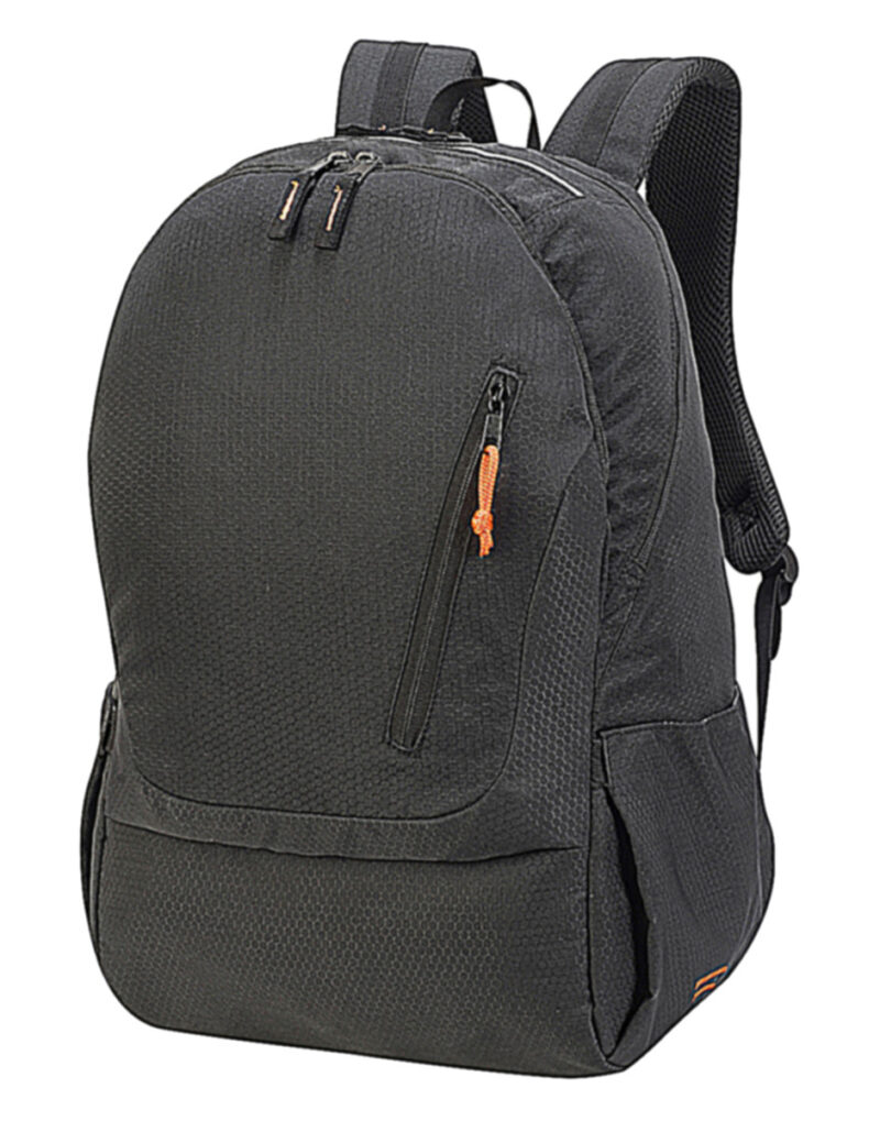 Shugon Cologne Absolute Laptop Backpack Black and Orange