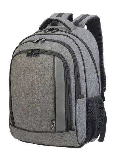 Shugon Frankfurt Smart Laptop Backpack Grey Melange