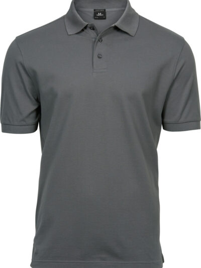 Tee Jays Men's Luxury Stretch Polo Powder Grey