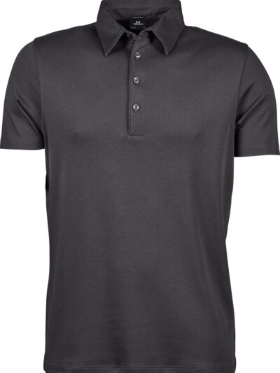 Tee Jays Men's Pima Cotton Polo Dark Grey