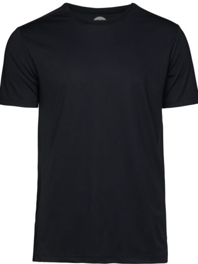 Tee Jays Men's Luxury Sport Tee Black