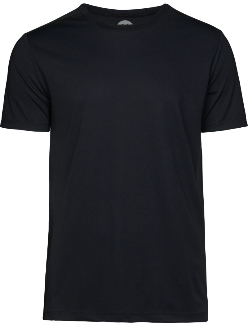 Tee Jays Men's Luxury Sport Tee Black