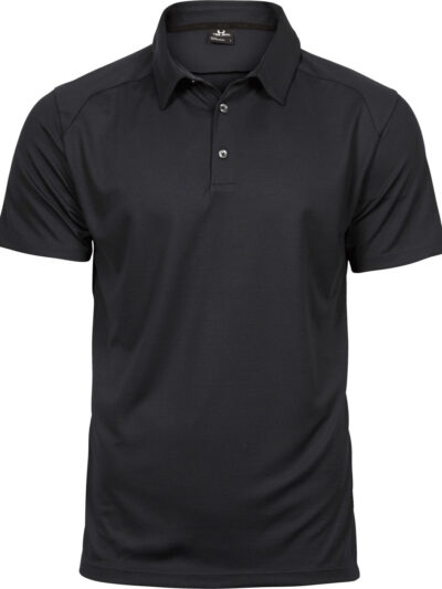 Tee Jays Men's Luxury Sport Polo Black