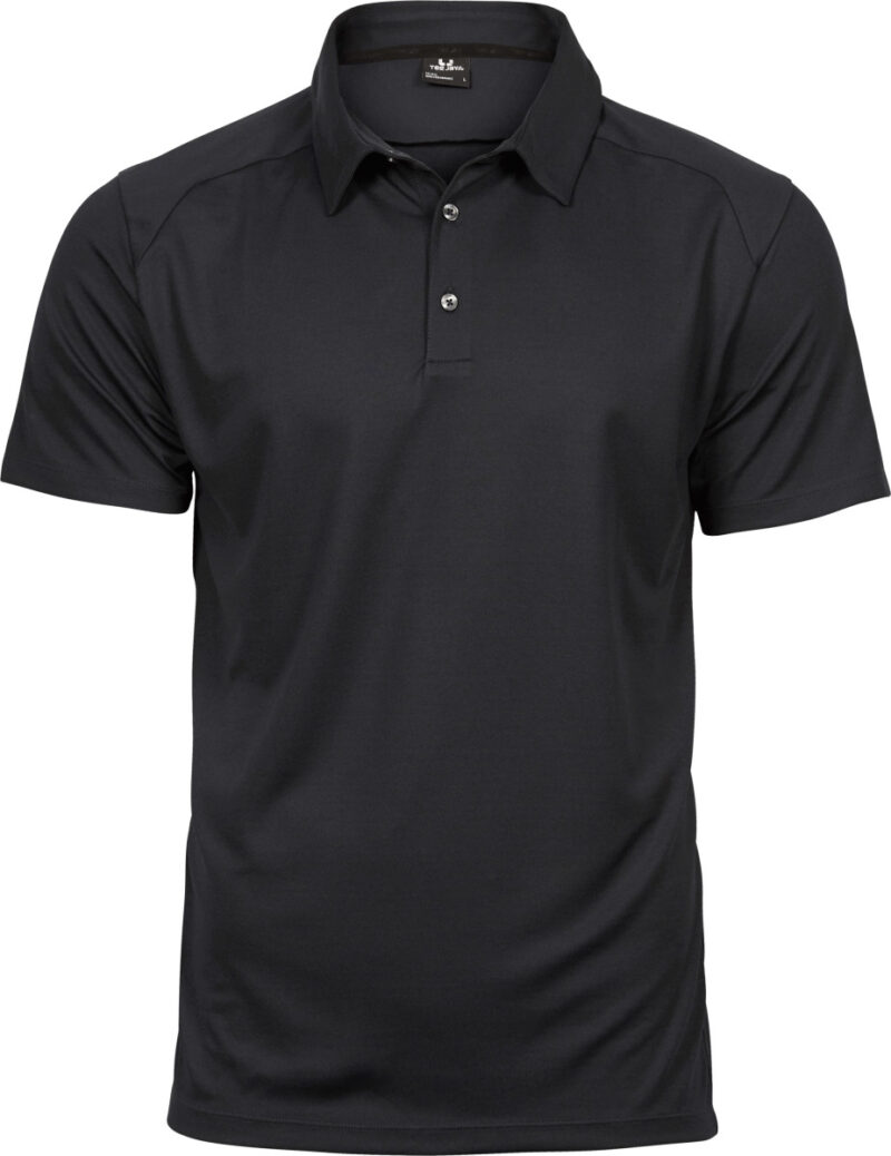 Tee Jays Men's Luxury Sport Polo Black