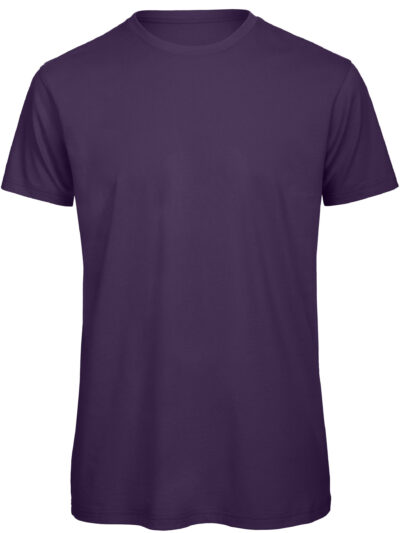 B&C Men's Organic Inspire Tee Urban Purple