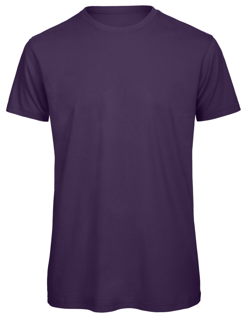 B&C Men's Organic Inspire Tee Urban Purple