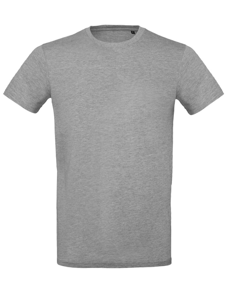 B&C Men's Organic Inspire Plus T Sport Grey