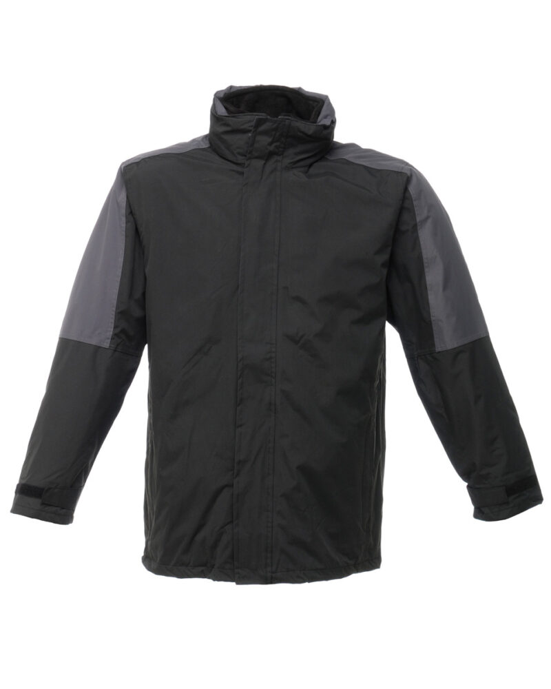 Regatta Defender III Men's 3-in-1 Jacket Black and Seal Grey