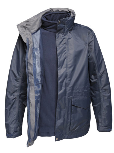 Regatta Benson III Men's Breathable 3-in-1 Jacket Navy Blue