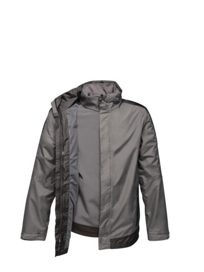 Regatta Contrast 3-in-1 Softshell Inner Jacket Seal Grey and Black