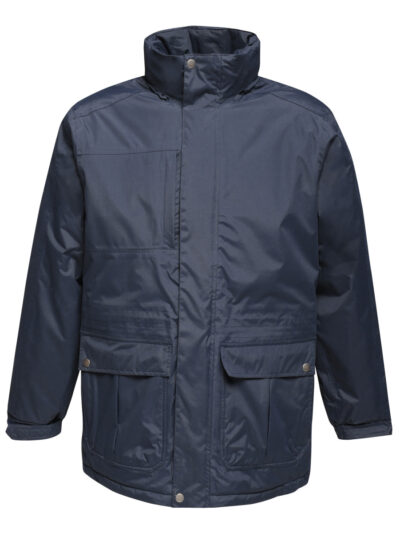 Regatta Darby III Men's Insulated Parka Jacket Navy Blue