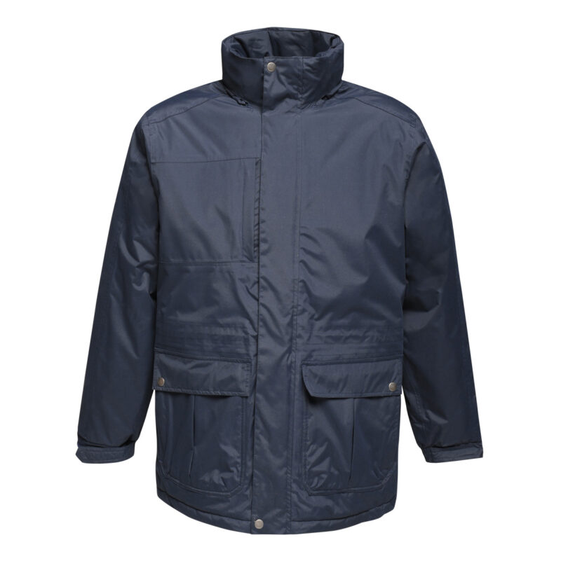 Regatta Darby III Men's Insulated Parka Jacket Navy Blue