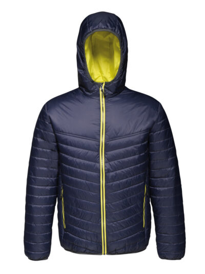 Regatta Acadia II Men's Warmloft Down-Touch Jacket Navy and Neon Spring