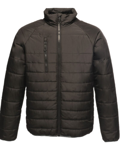 Regatta Glacial Warmloft Thermal Ripstop Jacket Black and Black