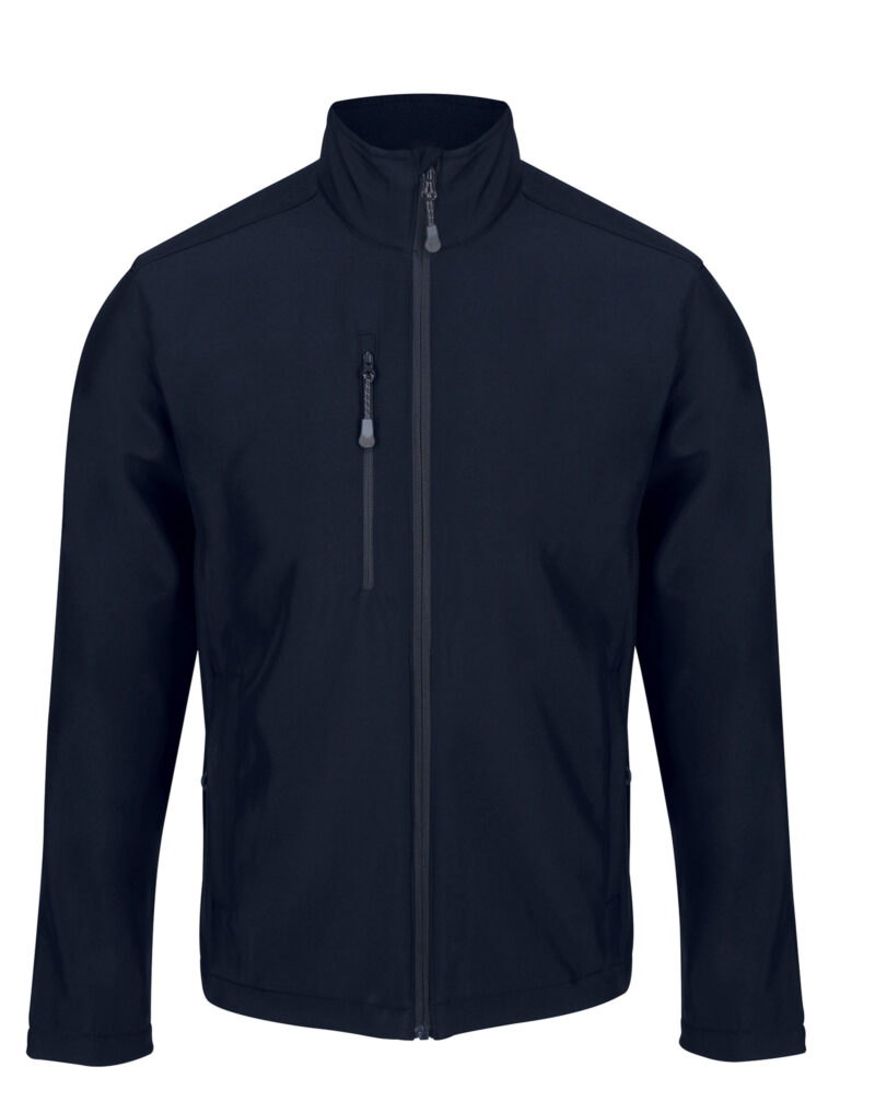 REGATTA HONESTLY MADE Recycled Printable Softshell Jacket Navy Blue