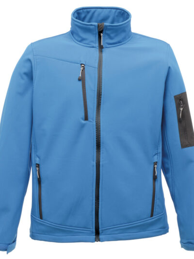 Regatta Arcola 3-Layer Membrane Softshell French Blue and Seal Grey