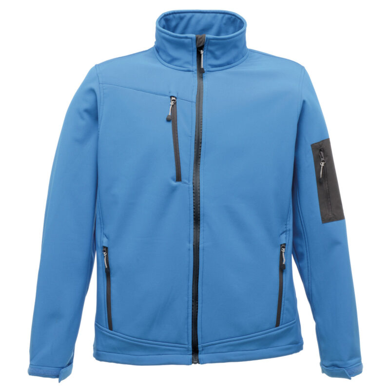 Regatta Arcola 3-Layer Membrane Softshell French Blue and Seal Grey