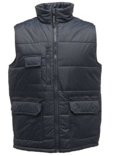 Regatta Steller Multi-Zip Ripstop Bodywarmer Navy Blue