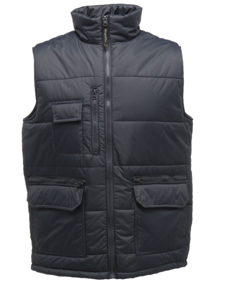 Regatta Steller Multi-Zip Ripstop Bodywarmer Navy Blue