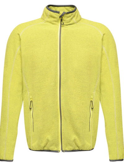 Regatta Dreamstate Men's Full Zip Mini Honeycomb Fleece Lime Punch