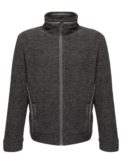 Regatta Thornly Men's Full Zip Marl Fleece Seal Grey Marl