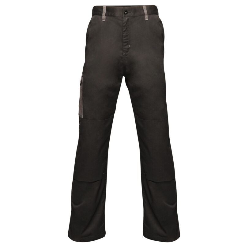 Regatta Contrast Cargo Trousers (R) Black and Seal Grey