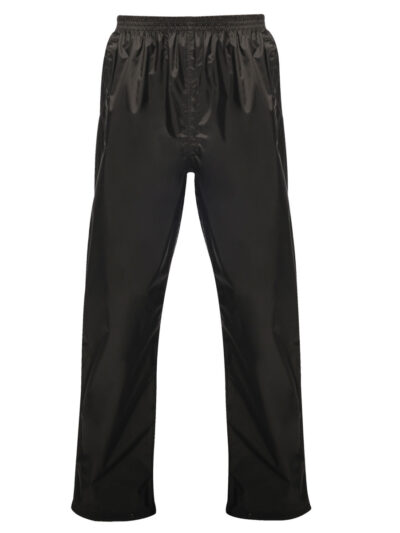 Regatta Pro Packaway Breathable Overtrouser Black