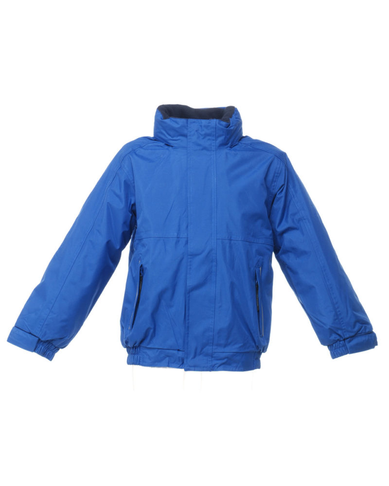 Regatta Junior Kid's Dover Fleece Lined Jacket Royal and Navy