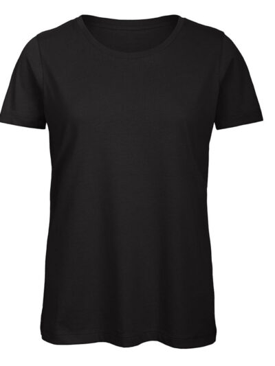 B&C Women's Organic Inspire Tee Black