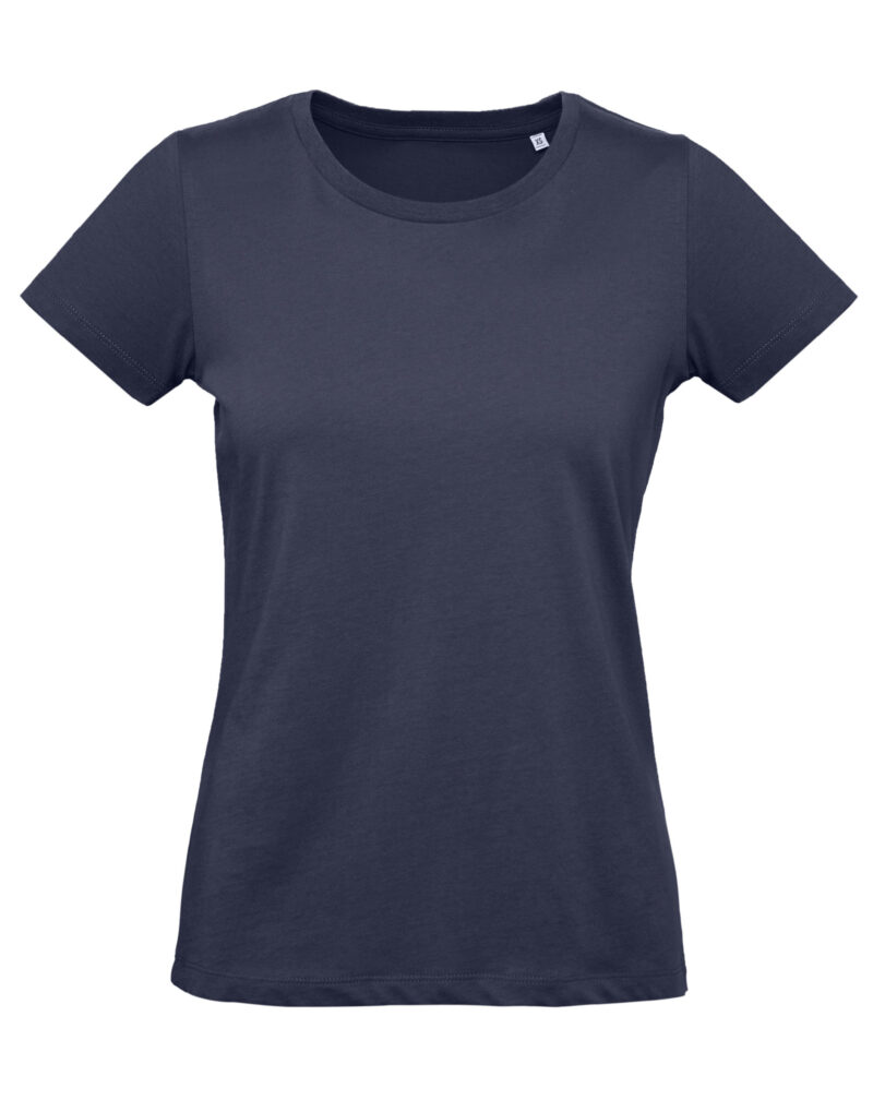 B&C Women's Organic Inspire Plus T Urban Navy