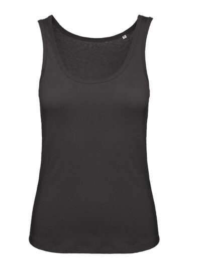 B&C Women's Organic Inspire Tank Black