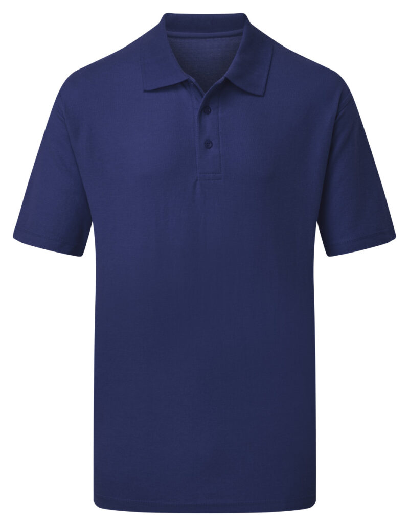 Ultimate Clothing Company 50/50 Piqué Polo Royal Blue