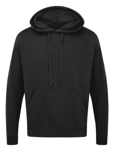 Ultimate Clothing Company Unisex 50/50 260gsm Hooded Sweat Black