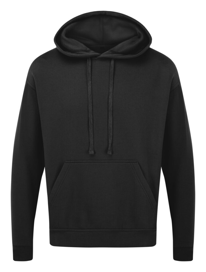 Ultimate Clothing Company Unisex 50/50 260gsm Hooded Sweat Black