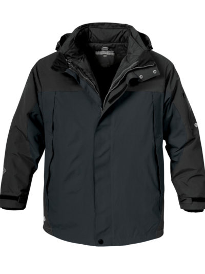 Stormtech Men's Fusion 5-in-1 System Jacket Black and Black