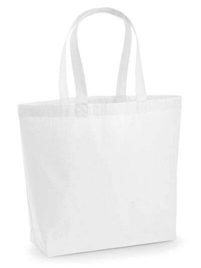 Westford Mill Premium Cotton Maxi Tote White