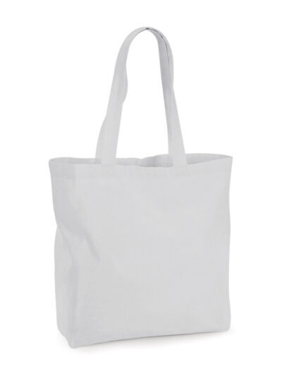 Westford Mill Organic Premium Cotton Maxi Tote Light Grey