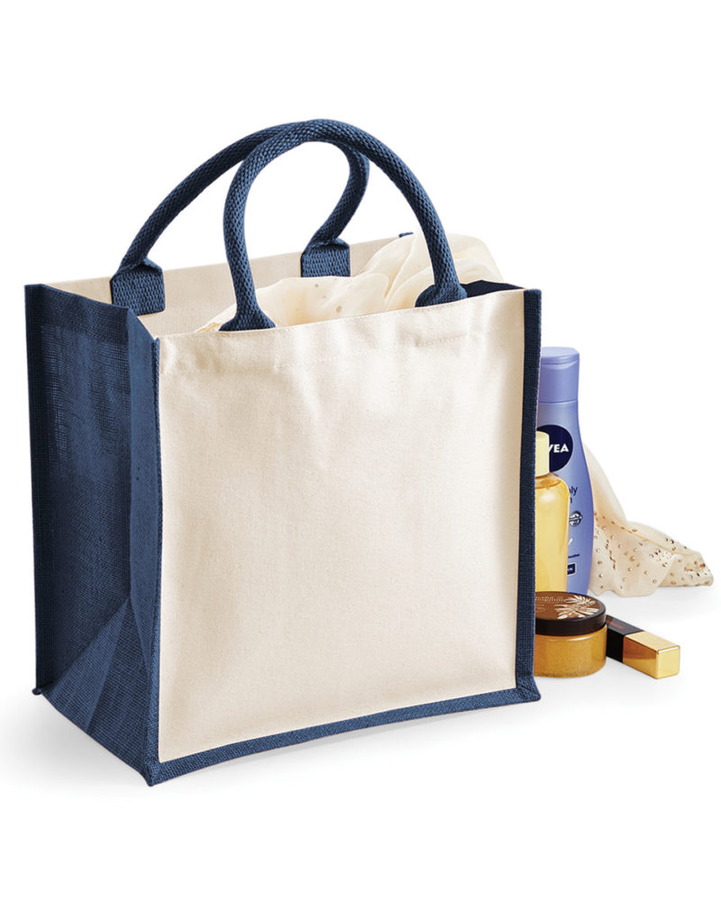 Westford Mill Printers Midi Jute Bag